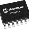 Mikrokontroler Microchip ATtiny44A SOIC 14-pinowy Montaż powierzchniowy AVR 4 kB 8bit 20MHz RAM:256 B Flash 5,5 V