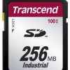 Karta SD SD, 256 MB Tak SLC, Transcend Industrial -40 → +85°C