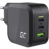ŁADOWARKA SIECIOWA Green Cell PowerGan 65W 2xUSB-C 1xUSB-A CHARGC08