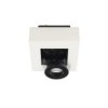 Punktowa Oprawa Sufitowa Osmin Rim 1 White Black Ip20 Kwadratowa Pojedyncza...