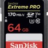Karta SanDisk SDXC Extreme® PRO 64GB Klasa 10 i UHS-I U3 Video Speed Class 30