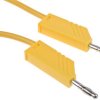 934062103, PVC, 16A, 60V dc, kolor: Żółty, dł. 1m, -15→ + 70 °C., Hirschmann Test & Measurement