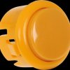 BUTTON-YELLOW-MICRO Micro Arcade Button with microswitch, Ø=27,1 mm, yellow
