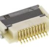 Złącze FPC 10-pinowe 0.5mm Montaż powierzchniowy Żeński Hirose