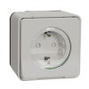 MUREVA STYL Gniazdo pojedyncze z uziemieniem schuko (zaciski śrubowe) IP55 biały MUR39206 SCHNEIDER ELECTRIC