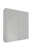 Szafka wolnostojąca, SE, drzwi: 2, Blacha stalowa, Jasnoszary, 2000 x 1800 x 500mm, IP55