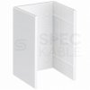 Łącznik prosty BKK 16x16mm biały NEKU