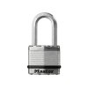 Master Lock M1EURDLF Excell™ Laminated Steel 45mm Padlock 4-Pin - 38mm Shackle