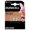 2 x bateria srebrowa mini Duracell 357 / 303 / SR44W / SR44SW / SR44