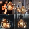 Żarówka Dekoracyjna Kulista LED E27 G95 6W = 50W 660lm 2000K Ciepła 360 Filament LUMILED Globe Amber