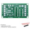 Sterownik bipolarnego silnika krokowego - PCB i mikroprocesor do projektu AVT 5660
