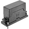 Grommet housing, size 24B, die-cast aluminum, 1 x M40, angled, screw locking, IP65/IP68/IP6K9K, 19405240513