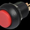 IMP7Z462 Snap-action push-button, 12 mm - 1 NC + 1 NO, 1-pin, red, IP67