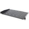 Intellinet 714891 19" Cantilever Shelf, 1U, Shelf Depth 350mm, Vented, Max 25kg