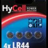 1516-0024 4x Ansmann HyCell alkaline button cells, LR44