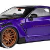 Solido Nissan GT-R (R35) lila 1:18 Model samochodu
