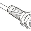 Czujnik zbliżeniowy M8 Indukcyjny 1.5 mm Telemecanique Sensors Wpuszczany 12 → 48 V dc długość 51mm Gwintowany
