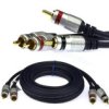 VITALCO RKD200 Kabel Coaxial Audio 2x RCA Cinch (wtyk) / 2x RCA Cinch (wtyk)...