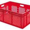 LA-KA-PE 1657928 Pojemnik do sztaplowania Favorit nadaje się na żywność (D x S x W) 800 x 600 x 320 mm czerwony 1 szt.