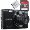 Aparat cyfrowy Fujifilm FinePix JX500 + SDHC 16GB SanDisk Ultra + dodatkowy akumulator NP-50