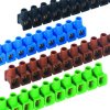 Connection terminal, 12 pole, 2.5 mm², clamping points: 12, black/blue/brown/green-yellow, screw connection, 16 A, 2055023