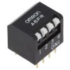 Przełącznik DIP-SWITCH Ilość sekcji 4 ON-OFF 0,025A/24VDC A6FR4101