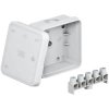 OBO Bettermann 2000024 Junction Box Grey 36x75x75mm IP55 With Terminal Cover