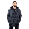 Dickies Hooded Flannel Jacket Navy XXL