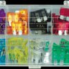 Assortment box with 100 car fuses (mini)