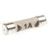 1 amp ceramic mains fuse 25mm for standard UK mains plug