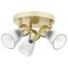 Lampa sufitowa BEST GOLD 3xE14 (round) ML9977 Milagro