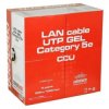 Kabel teleinformatyczny skrętka UTP CU CAT 5E + ŻEL /305m