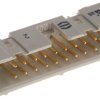 Wtyk PCB 20-pinowe raster: 2.54mm 2-rzędowe HARTING Przewlekany 1.0A