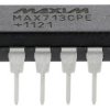 Układ regulatora ładowania akumulatora IC MAX713CPE+ 16-pinowy PDIP 4.5 V 5.5 V Nikiel-kadm, Wodor niklowo-metalowy