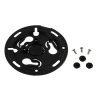 CamdenBoss CBWMC-BK Circular Wall Mount Bracket - Black