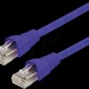 100008035 Patch cord RJ45 Cat.6A S/FTP 0,25 m purple