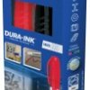 Markal DURA-INK CHISEL 22244 Marker permanentny czerwony, czarny Wodoodporny: Tak