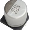 Polymer hybrid aluminum electrolytic capacitor, SMD, 38 µF, 35 V, ±20 %, HHXC350ARA680MF80G
