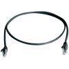 Telegartner 100008058 RJ45 Patch Cable CAT 6 U/UTP 1.00m Black LSZH 1pc