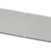 Side panel, PC, (W x H x D) 208 x 39.5 x 2 mm, light gray, for enclosure half shells, 2203385