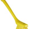 Szczotka do szorowania, dł. włosia: 46mm, Twardy, Żółty, zastosowanie: Powierzchnie