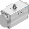 Siłownik pneumatyczny obrotowy kąt: 90° Pojedyncza maks. ciśnienie wlot: 8bar Festo G 1/4