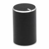 Gałka aluminiowa do potencjometru na oś 6mm - 10x15mm - czarna, srebrny znacznik - GCL10