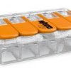 Złączka instalacyjna 221-415;5-tor. COMPACT; 32A; 450V; 0.2-4mm2; WAGO;