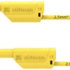 Schützinger Przewód pomiarowy bezpieczny 150 cm żółty 1 szt.
