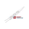 Moduł LED 3xPLCC6 Biały 12V 0,7W VDC ciepły IP65 3000K 66lm 3xSMD5050