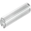 PVC cable maker, inscribable, (W x H) 30 x 9 mm, max. bundle Ø 10 mm, transparent, 1874780000