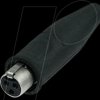 RT3FC-B-W TINY xlr cable socket, 3-pin, waterproof