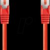 CCGL85221RD50 Patch cable, Cat.6, S/FTP, 5 m, red