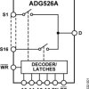 CMOS Latched ± 15 V 16 Channel Analog Multiplexer